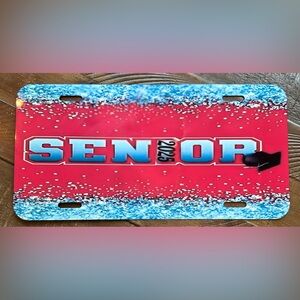 New license plate Senior 2025